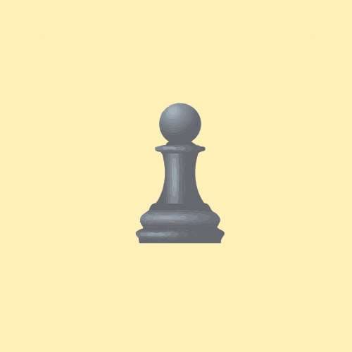 3D model of Chess Set
