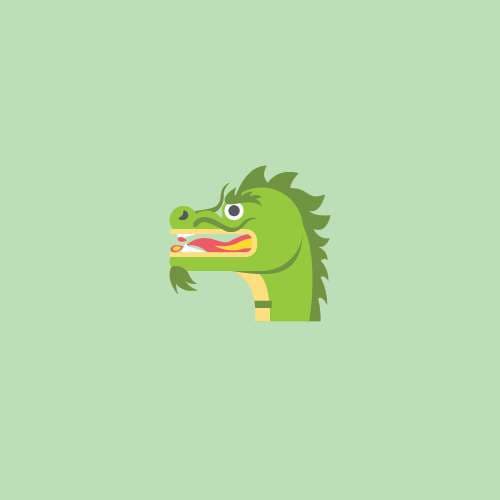 3D model of Dragon Miniature