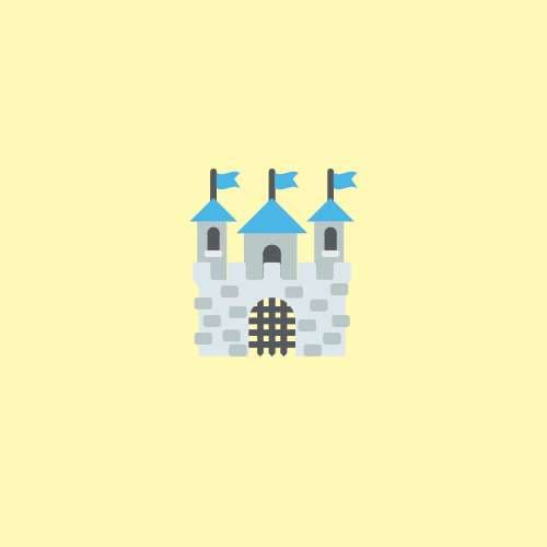 3D model of Castle Miniature